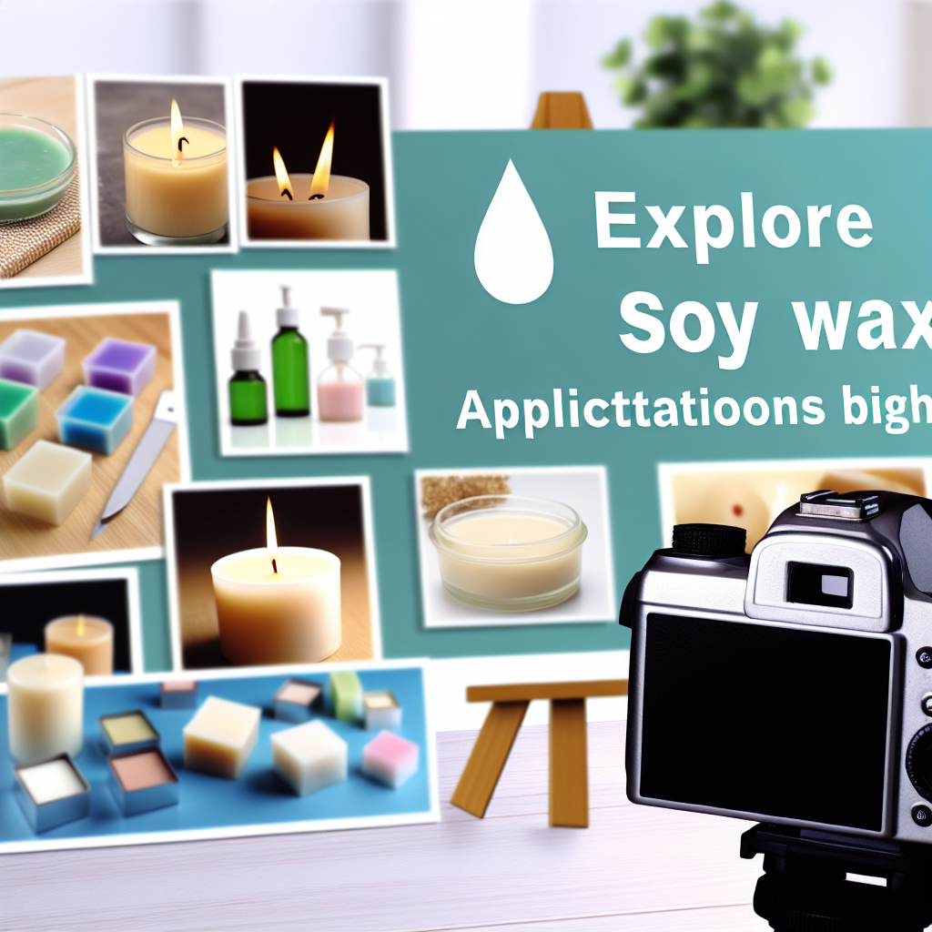 "Ontdek de veelzijdigheid van Soja Wax: Toepassingen en voordelen uitgelicht!"