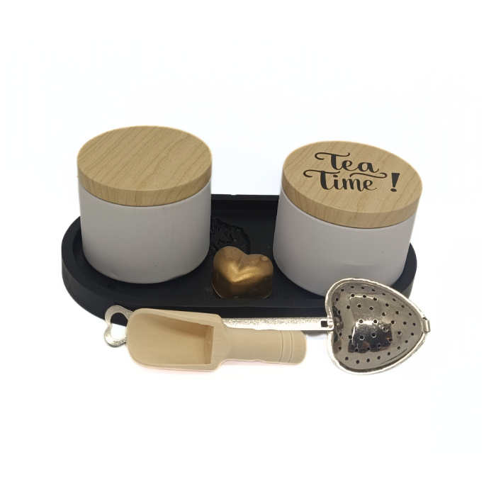 Mini Plateau – Thee & Geurkaars
