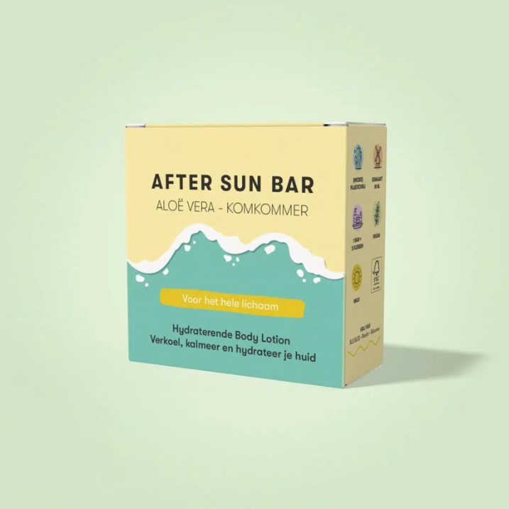 After Sun Bar Aloë Vera – Komkommer (incl. reisbakje)