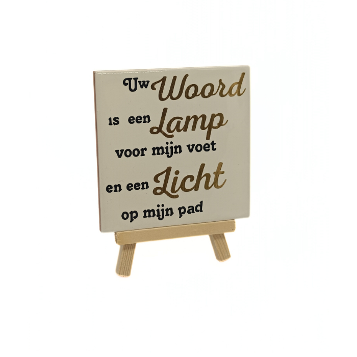 Tekst Tegeltje – Inspirerende Tekst